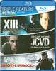 Triple Feature : Action - Vol. 1 (XIII: The Conspiracy / JCVD / Brotherhood) (Blu-ray) BLU-RAY Movie 