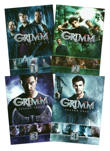Grimm - The Complete Series - Season 1-4 (4 pack) (Boxset) DVD Movie 
