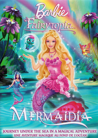 Barbie Fairytopia - Mermaidia (bilingual) DVD Movie 