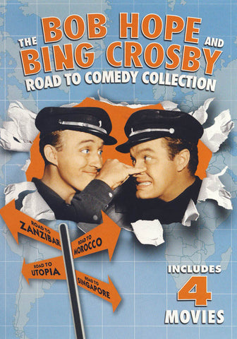 The Bob Hope and Bing Crosby Road to Comedy Collection DVD Movie 