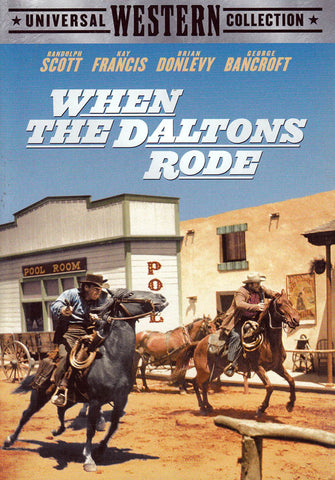 When the Daltons Rode DVD Movie 