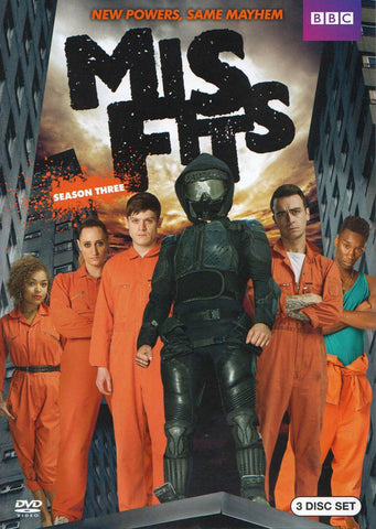 Misfits - Season 3 DVD Movie 