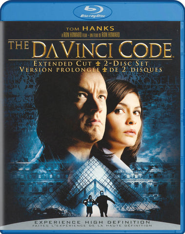 The Da Vinci Code (Extended Cut - 2 Discs) (Blu-ray) (Bilingual) BLU-RAY Movie 