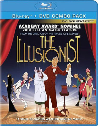 The Illusionist (Cartoon) (Blu-ray + DVD Combo Pack) (Blu-ray) BLU-RAY Movie 