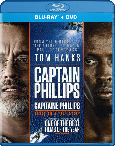 Captain Phillips (Blu-ray + DVD + Digital HD) (Blu-ray) (Bilingual) BLU-RAY Movie 