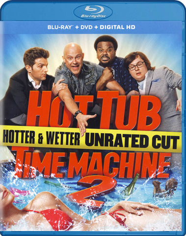 Hot Tub Time Machine 2 (Blu-ray + DVD + Digital HD) (Blu-ray) BLU-RAY Movie 