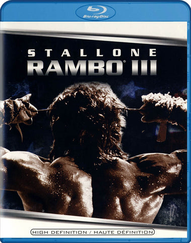 Rambo III (3) (Blu-ray) (Maple) (Bilingual) BLU-RAY Movie 