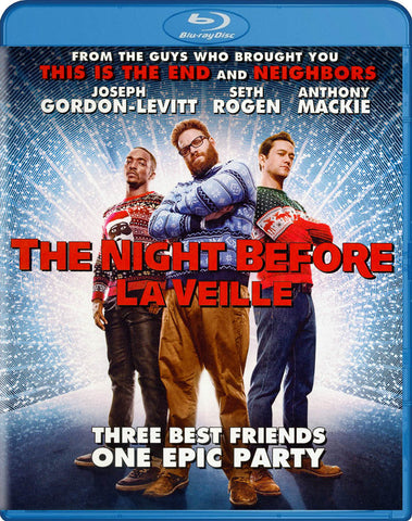 The Night Before (Bilingual) (Blu-ray) BLU-RAY Movie 