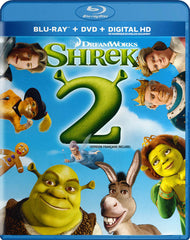 Shrek 2 (Blu-ray + DVD + Digital HD) (Blu-ray) (Bilingual)