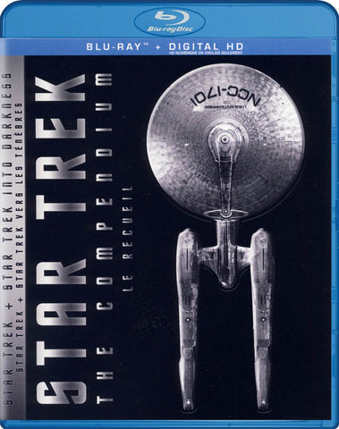Star Trek - The Compendium (Star Trek + Star Trek - Into Darkness) (Blu-ray / DVD) (Blu-ray) (Biling BLU-RAY Movie 