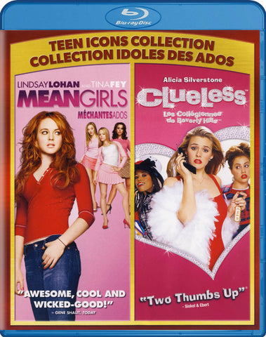 Mean Girls / Clueless (Teen Icons Collection) (Blu-ray) (Bilingual) BLU-RAY Movie 