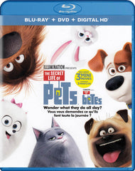 The Secret Life Of Pets (Blu-ray + DVD) (Blu-ray) (Bilingual)