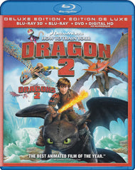 How to Train Your Dragon 2 (Deluxe Edition) (Blu-ray 3D + Blu-ray + DVD) (Blu-ray) (Bilingual)