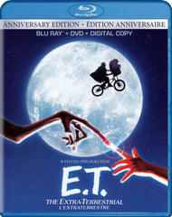 E.T. The Extra-Terrestrial (Anniversary Edition) (Bilingual) (Blu-ray + DVD + Digital Copy)(Blu-ray)