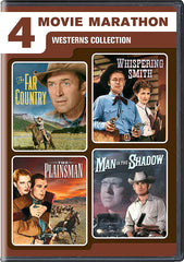 4 Western Adventures (The Far Country / Whispering Smith / The Plainsman / Man In The Shadow)