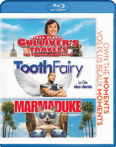 Gulliver's Travels / Tooth Fairy / Marmaduke (Blu-ray) (Bilingual) BLU-RAY Movie 