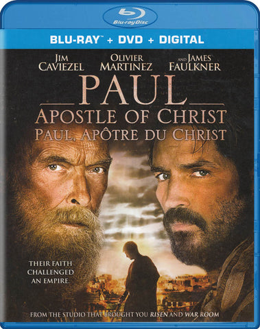 Paul - Apostle of Christ (Blu-ray / DVD / Digital) (Blu-ray) (Bilingual) BLU-RAY Movie 
