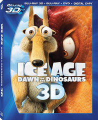 Ice Age - Dawn Of The Dinosaurs 3D (Blu-ray 3D + Blu-ray + DVD + Digital Copy) (Blu-ray)