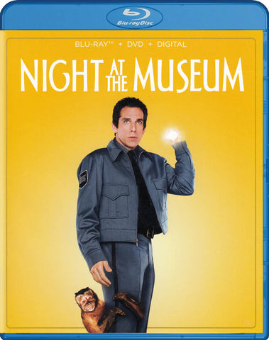 Night at the Museum (Blu-ray + DVD + Digital) (Blu-ray) (Yellow Cover) BLU-RAY Movie 