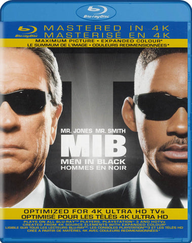 Men in Black (Mastered in 4K) (Blu-ray) (Bilingual) BLU-RAY Movie 