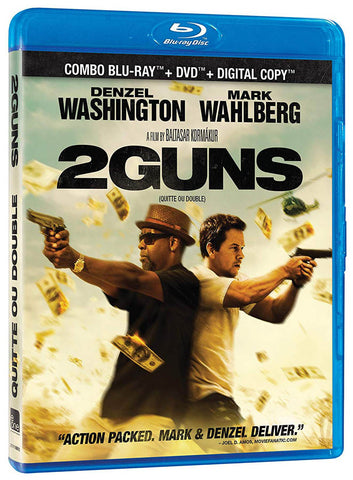 2 Guns (Blu-ray + DVD + Digital Copy) (Blu-ray) (Bilingual) BLU-RAY Movie 