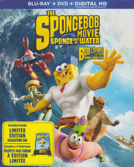 The SpongeBob Movie Sponge Out Of Water(Blu-ray + DVD + Drawstring Bag)(Blu-ray)(Bilingual)(Boxset)
