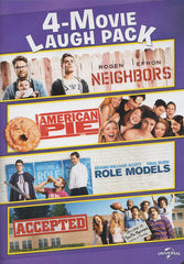 Neighbors / American Pie / Role Models / Accepted (4-Movie Laugh Pack)