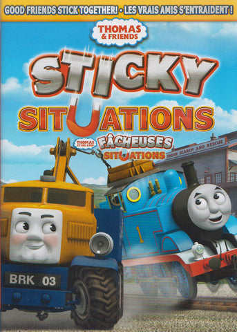 Thomas & Friends: Sticky Situations (Bilingual) DVD Movie 