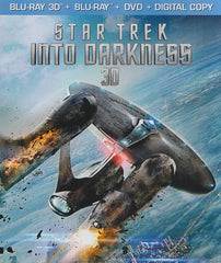 Star Trek Into Darkness (Blu-ray 3D + Blu-ray + DVD + Digital Copy) (Blu-ray)