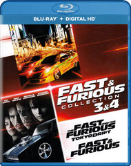 The Fast And Furious Collection : 3 & 4 (Blu-ray + Digital HD) (Blu-ray)