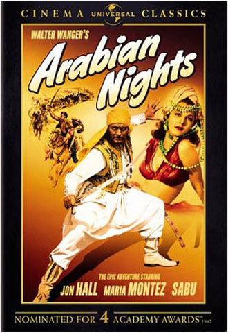 Arabian Nights (Walter Wanger's) DVD Movie 