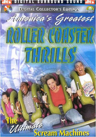 America's Greatest Roller Coaster Thrills - The Ultimate Scream Machines DVD Movie 