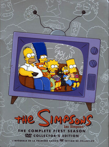 The Simpsons / Les Simpson - The Complete First Season (Collector s Edition) (Bilingual) (Boxset) DVD Movie 