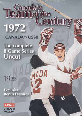 Canada's Team Of The Century - 1972 Canada Vs. U.S.S.R. Games 1-8 (Boxset) DVD Movie 