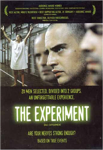 The Experiment (Das Experiment) DVD Movie 