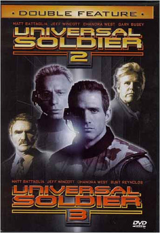 Universal Soldier 2 / Universal Soldier 3 (Double Feature) DVD Movie 