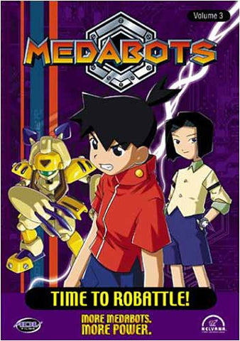 Medabots - Volume 3: Time to Robattle (Japanimation) DVD Movie 