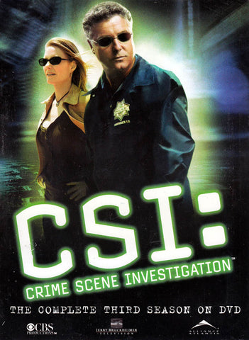 CSI - Crime Scene Investigation (The Complete Season 3) (Boxset) DVD Movie 