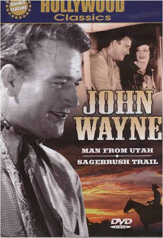 John Wayne - Man From Utah / Sagebrush Trail DVD Movie 