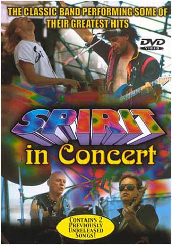 Spirit In Concert DVD Movie 