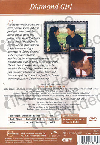 Harlequin Romance Series - Diamond Girl - Vol 10 (White Cover) DVD Movie 