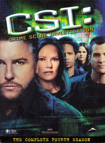 CSI - Crime Scene Investigation - The Complete Season 4 (Boxset) DVD Movie 