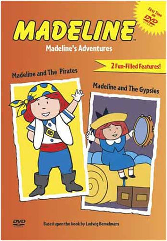 Madeline - Madeline's Adventures - Madeline and The Pirates / Madeline and The Gypsies DVD Movie 