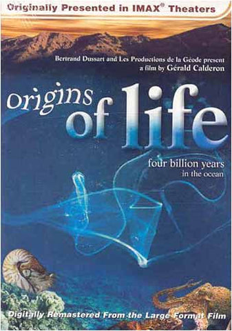 Origins of Life - Four Billion Years in the Ocean (Large Format - IMAX) DVD Movie 