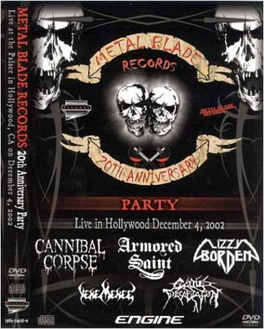 Metal Blade Records: 20th Anniversary Party Live DVD Movie 