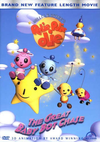 Rolie Polie Olie - The Great Baby Bot Chase DVD Movie 