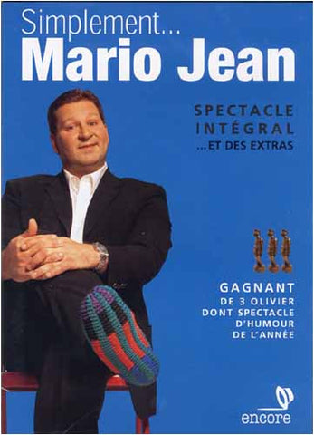 Simplement... Mario Jean DVD Movie 