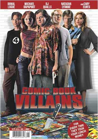 Comic Book Villains DVD Movie 