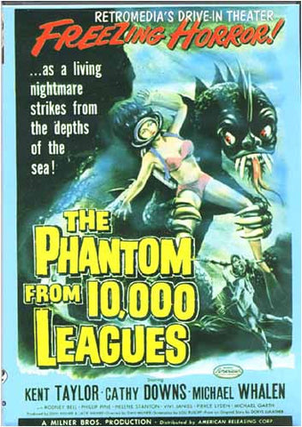 The Phantom From 10,000 Leagues DVD Movie 