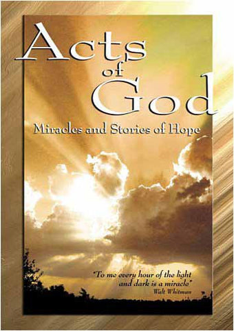 Acts of God - Miracles and Stories of Hope DVD Movie 